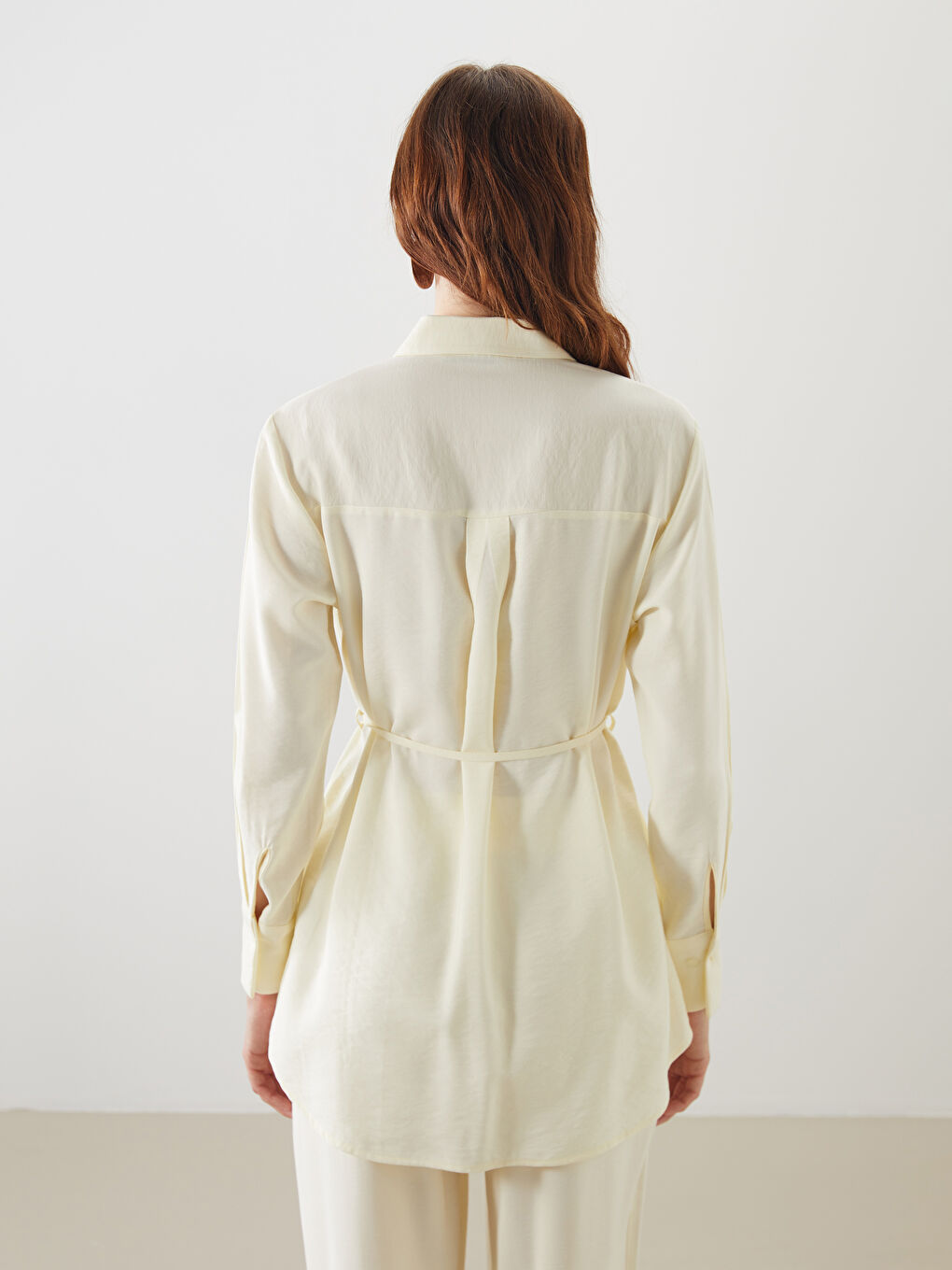 LCWAIKIKI Classic Loose Fit Women's Shirt Tunic -S5PG76Z8-CYN