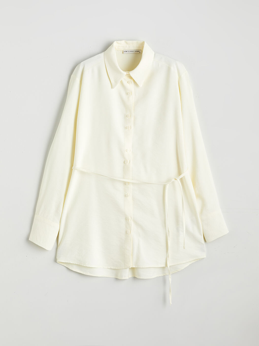 LCWAIKIKI Classic Loose Fit Women's Shirt Tunic -S5PG76Z8-CYN