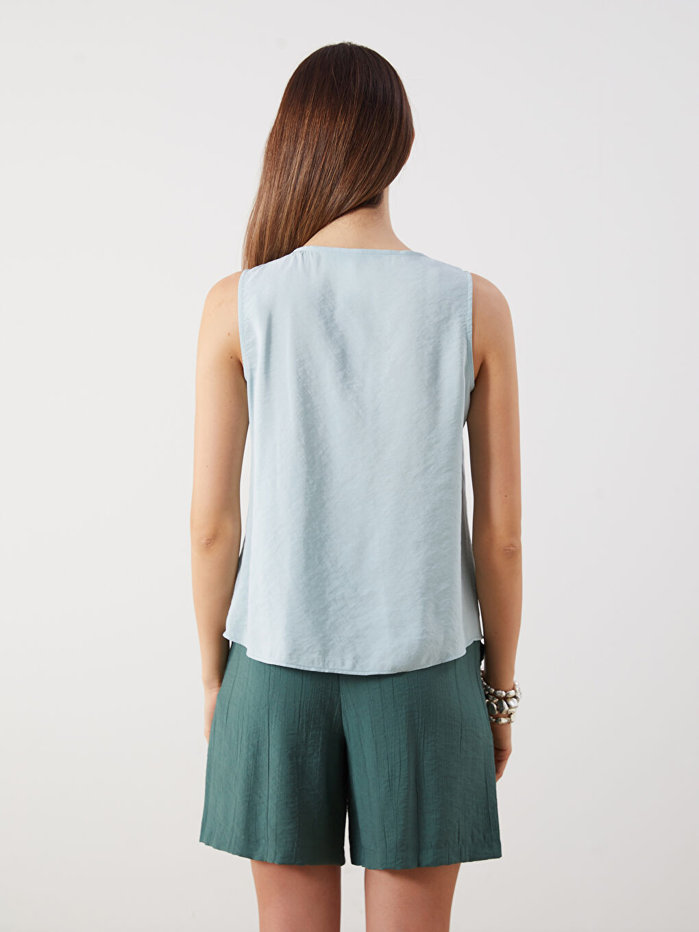 Woman GREEN Blouse -S5PG80Z8-CSM