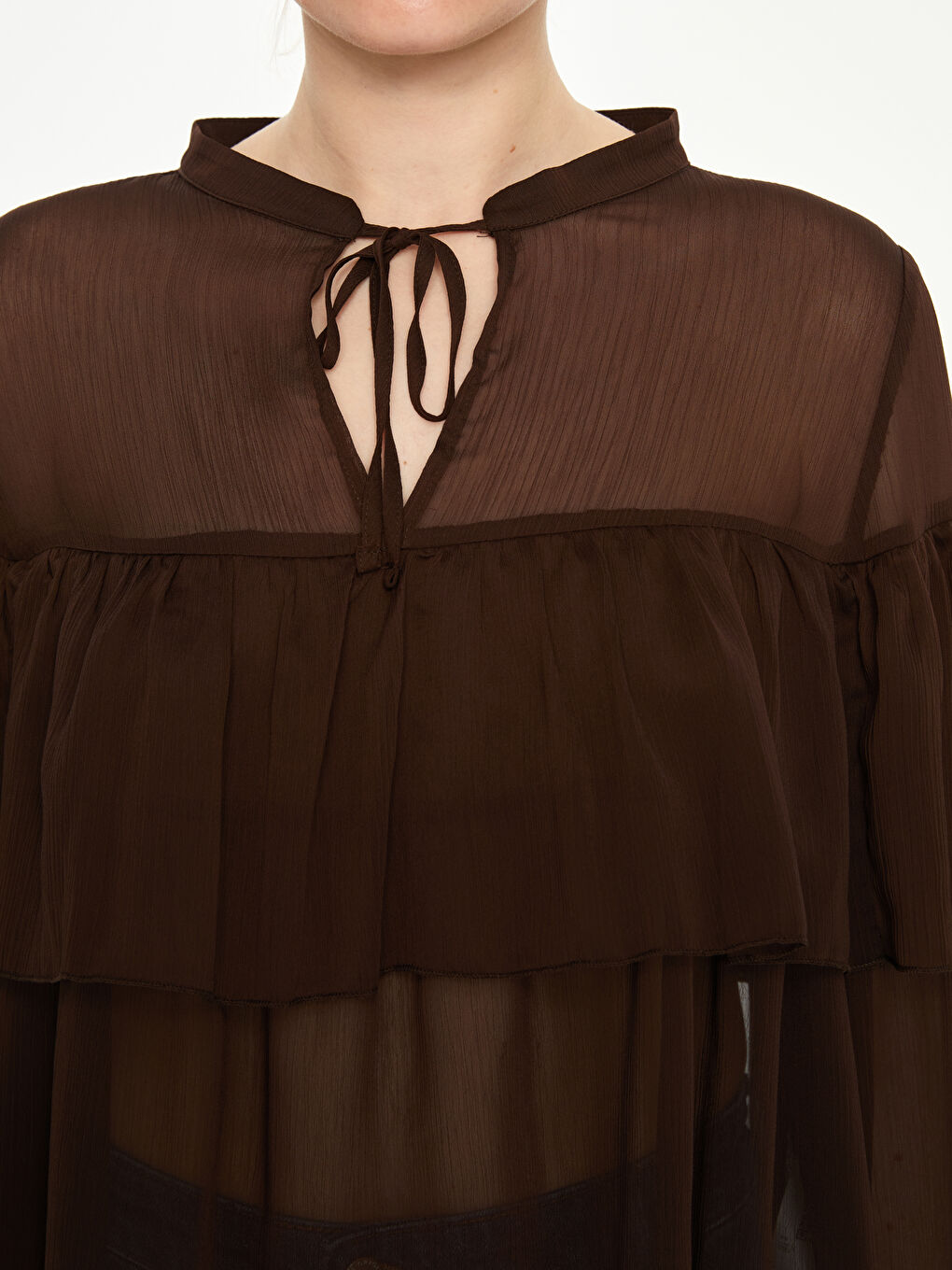 Woman BROWN Blouse -S5PG91Z8-JTW