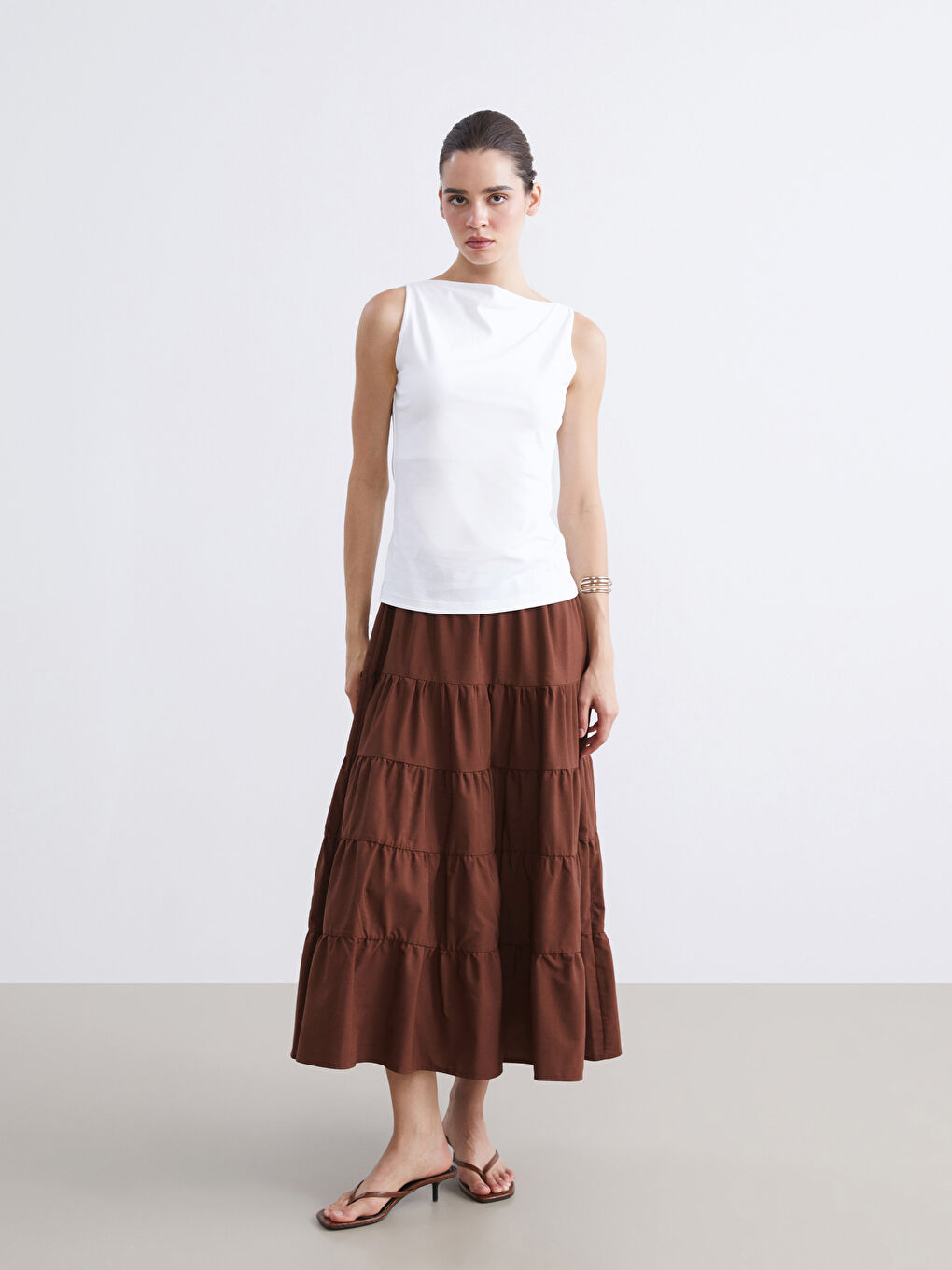 Slash Neck Women's Tank Top-1