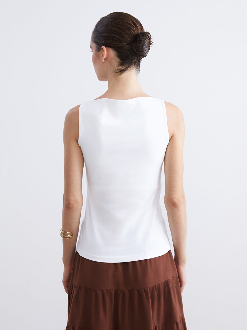 Slash Neck Women's Tank Top-3