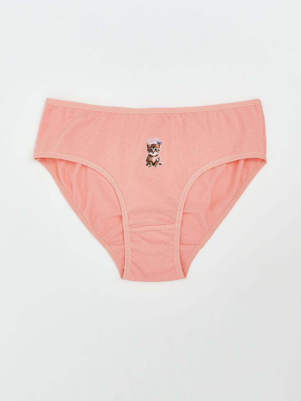 Pembe Baskılı Kız Çocuk Külot