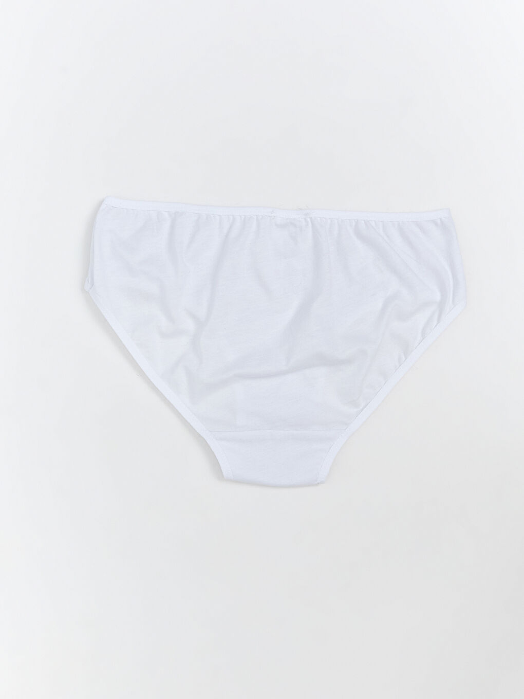 Beyaz Baskılı Kız Çocuk Külot-1