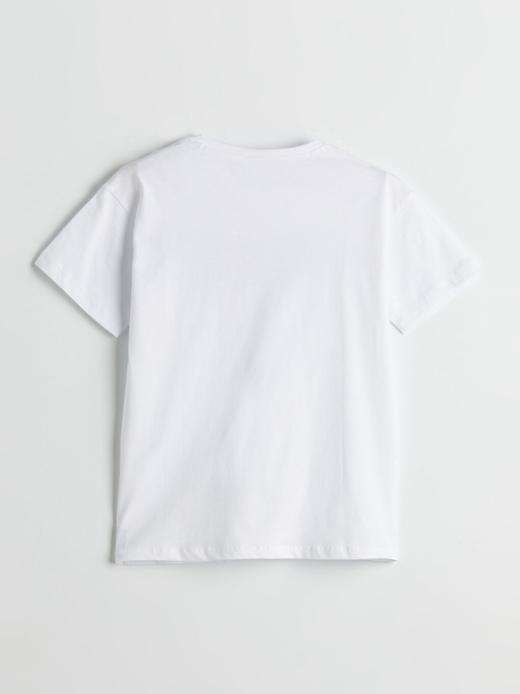 Beyaz Bisiklet Yaka Tokyo Baskılı Erkek Çocuk Pijama Üst-1