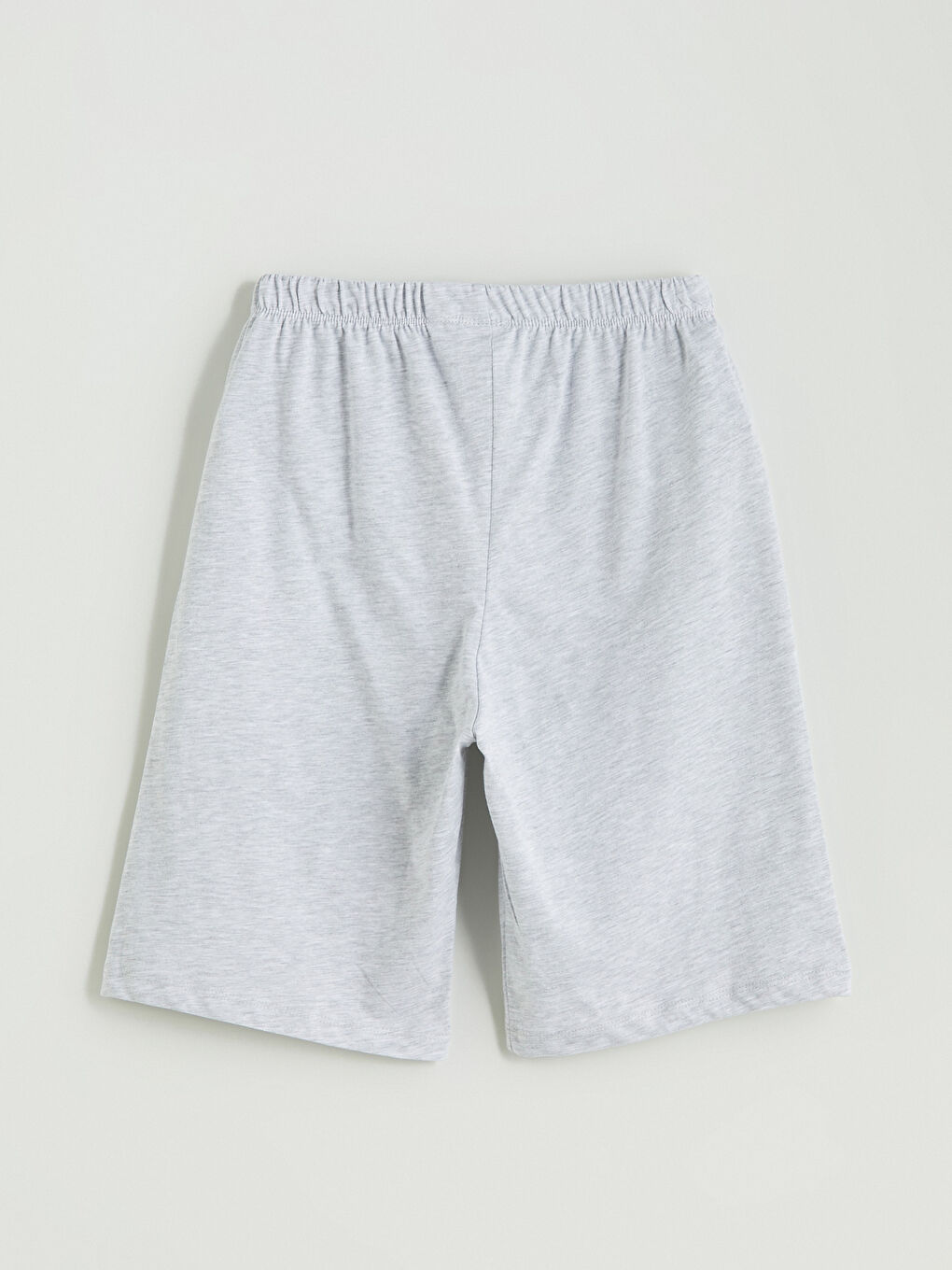 Gri Beli Lastikli Erkek Çocuk Pijama Şort-2