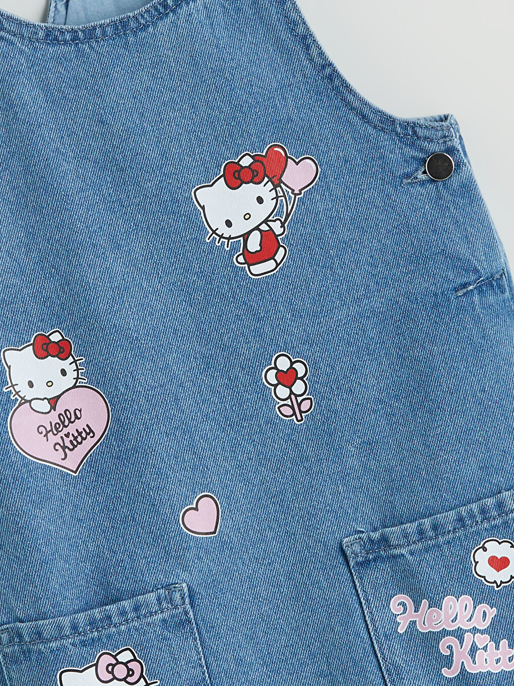 Girl BLUE Denim Dress -S5PH22Z1-LR1