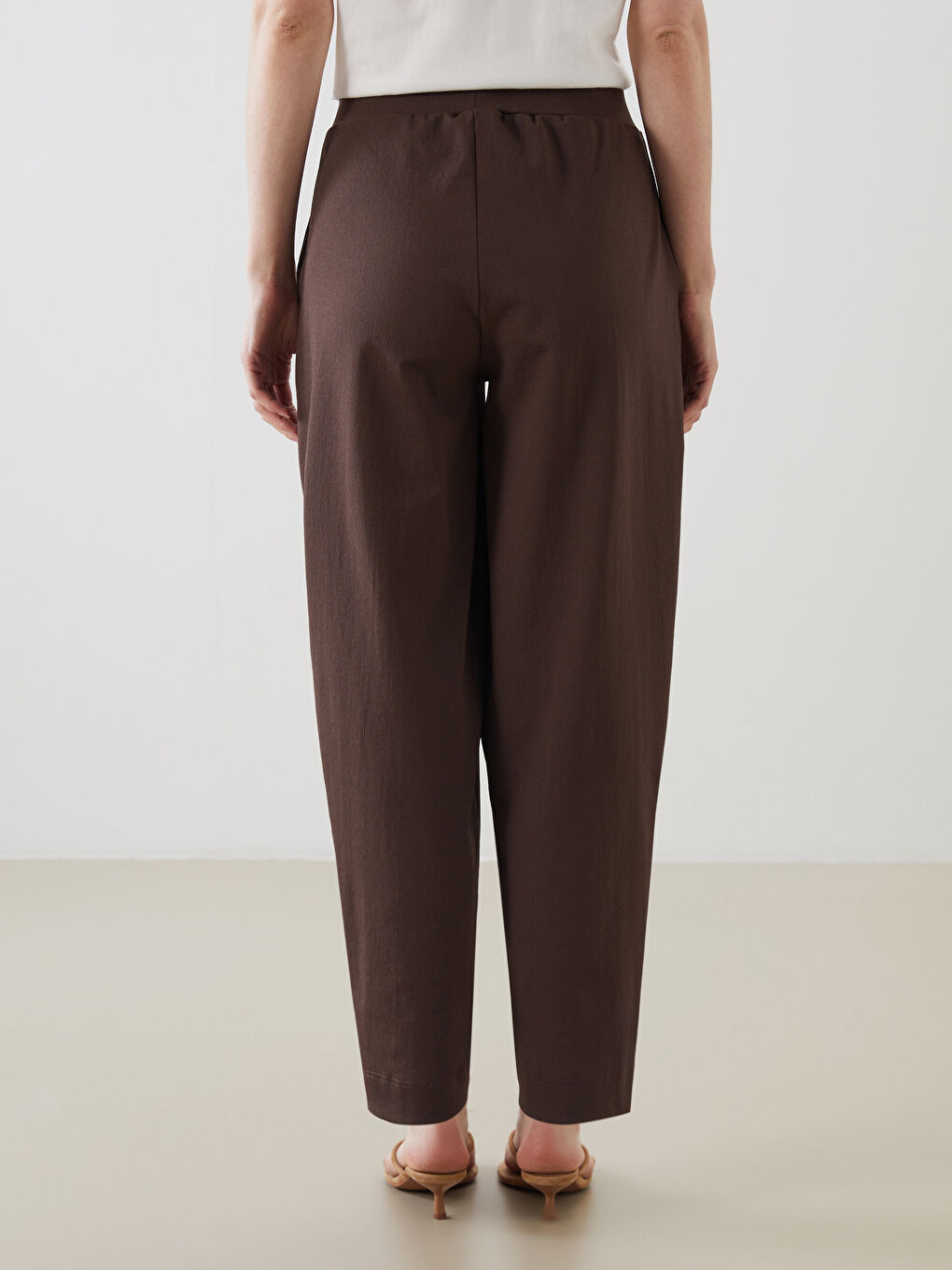 LCW Vision Elasticated Waist Women's Trousers -S5PH25Z8-R39