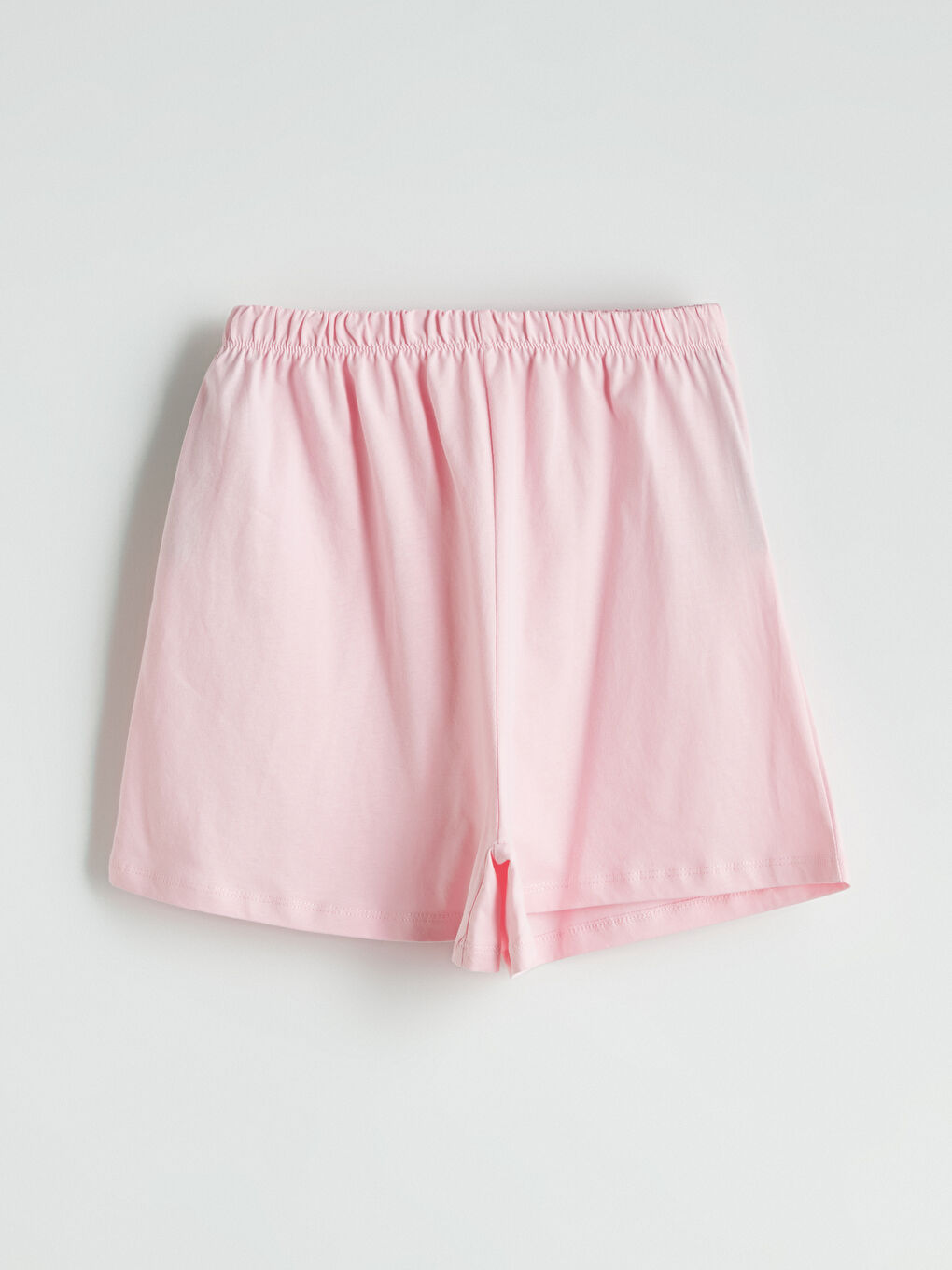 Crew Neck Girl's Shorts Pajama Set -S5PH42Z4-FV3
