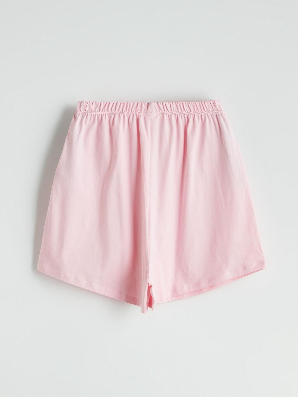 Crew Neck Girl's Shorts Pajama Set -S5PH42Z4-FV3