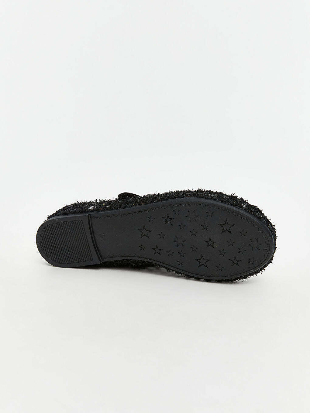 Siyah Sim Detaylı Kız Çocuk File Babet-3