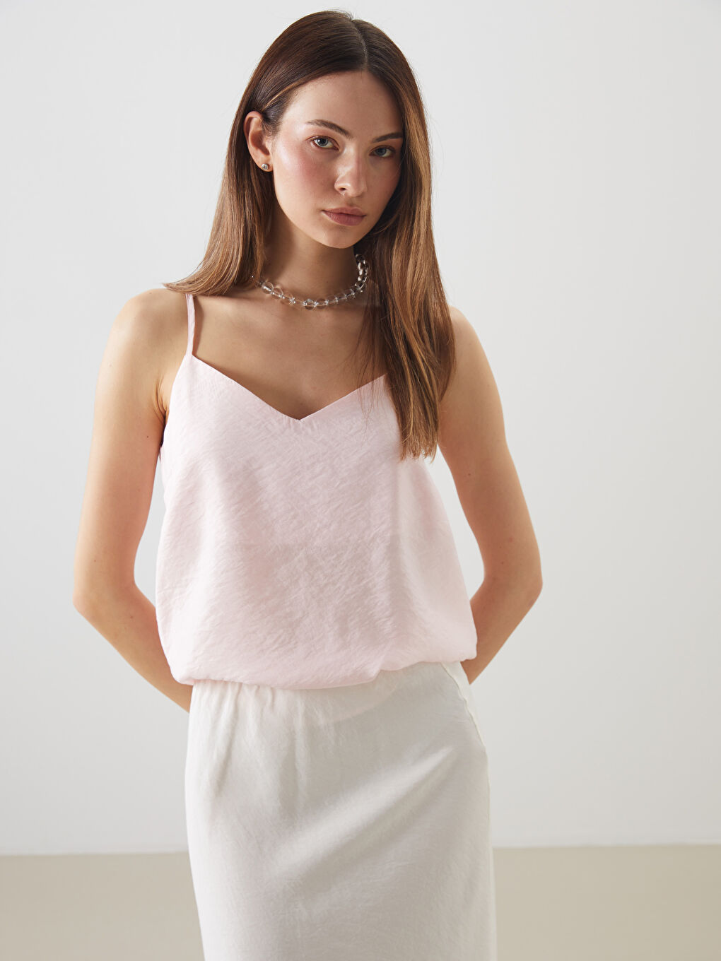 LCWAIKIKI Classic ROZE Bluza Žena -S5PH53Z8-DTG