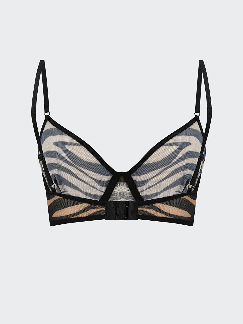 Wired Non-Padded Leopard Print Fancy T-Shirt Bra -S5PH67Z8-LQJ