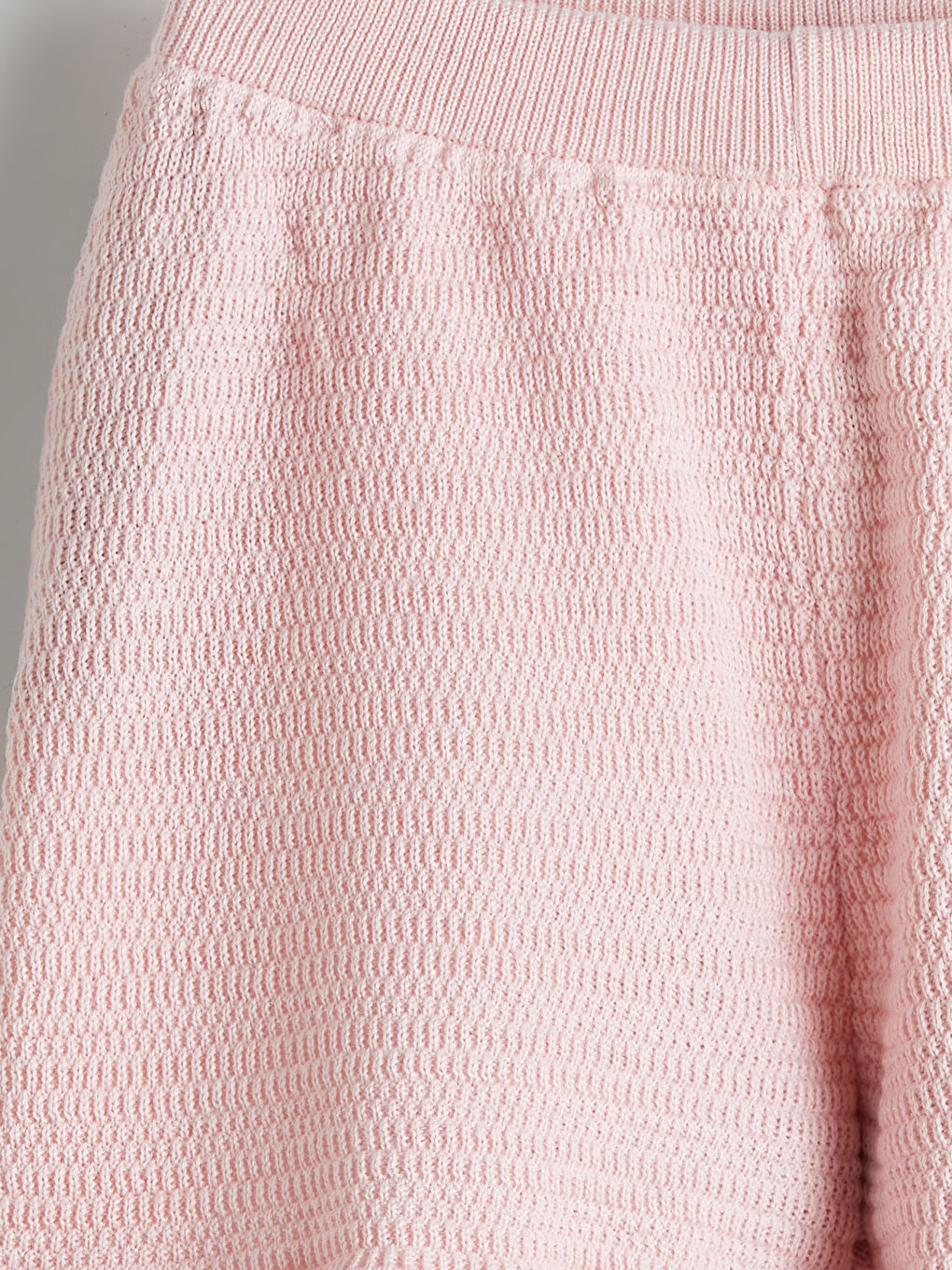 Pembe Kalp Baskılı Kız Çocuk Süveter ve Şort 2'li-6