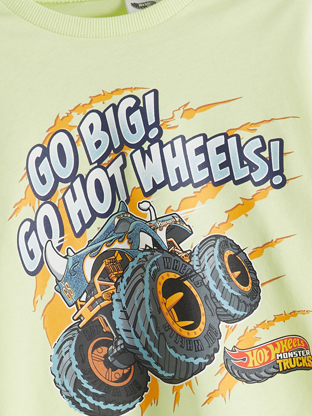 تیشێرتی چاپکراوی Hot Wheels بۆ کوڕان-1