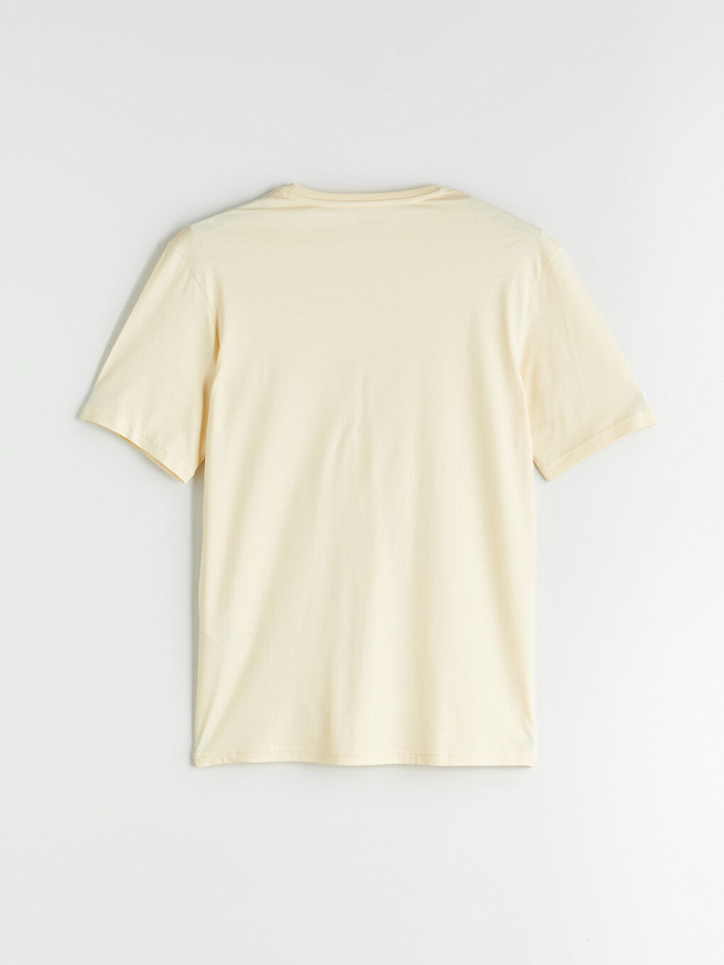 Crew Neck Printed Jersey Men's T-Shirt -S5PI69Z8-FQC