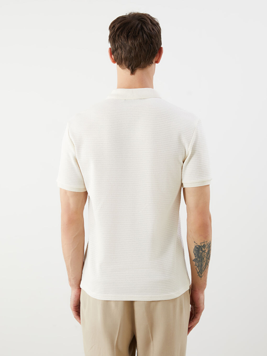 LCW Vision Polo Neck Jersey Men's T-Shirt -S5PI77Z8-R9J