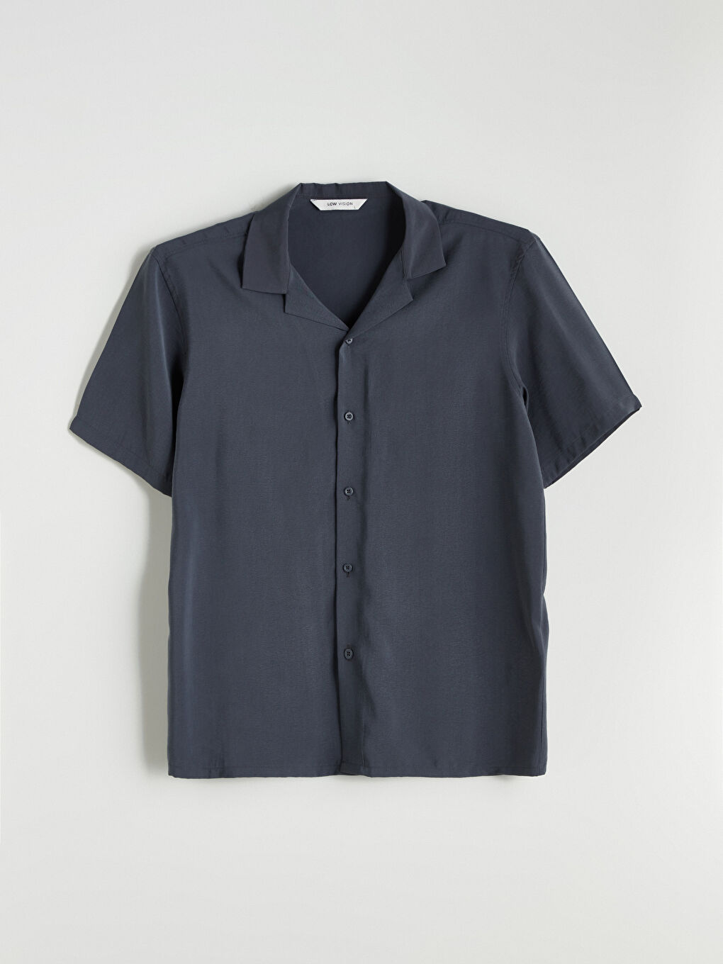 Regular Fit Short Sleeve Dobby Men's Shirt -S5PJ03Z8-E93
