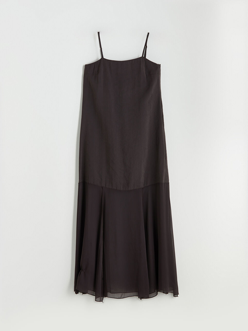 Square Collar Modal Blend Dress -S5PJ08Z8-HCQ