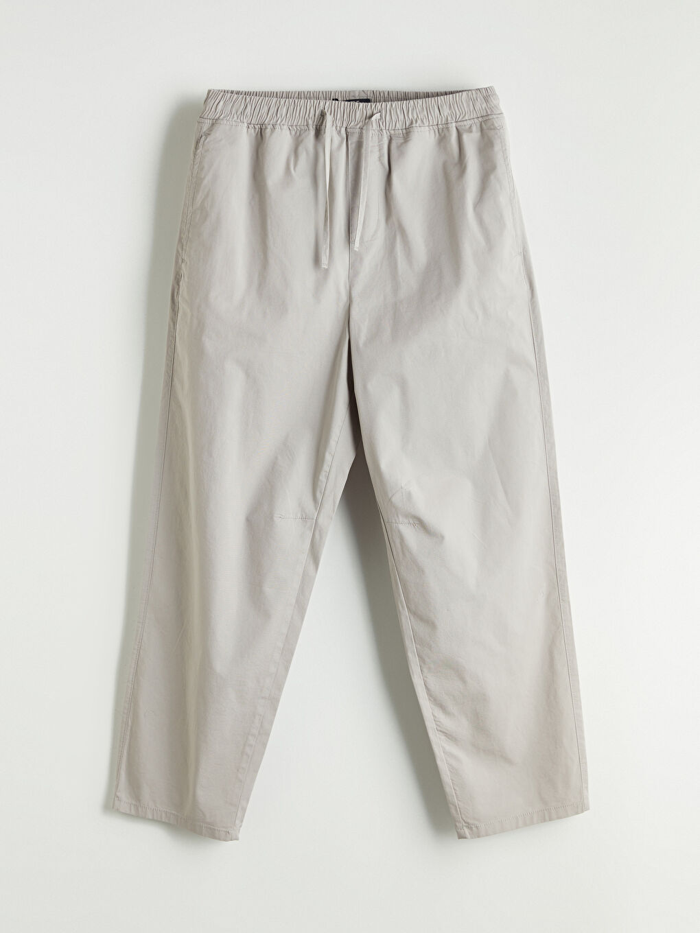 Standard Fit Poplin Men's Trousers -S5PJ09Z8-V1F
