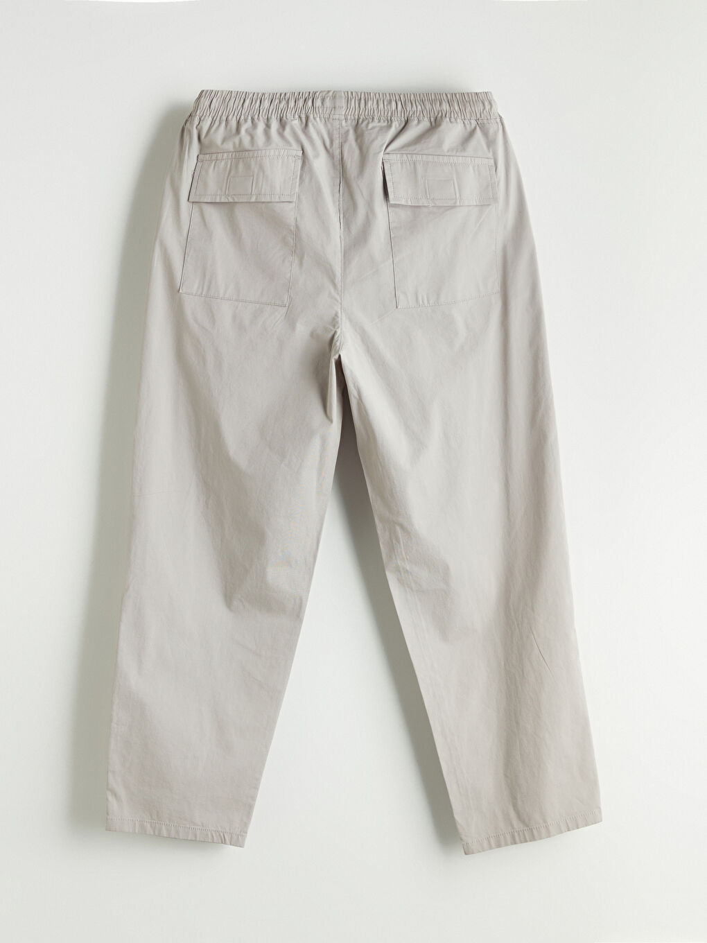 Standard Fit Poplin Men's Trousers -S5PJ09Z8-V1F
