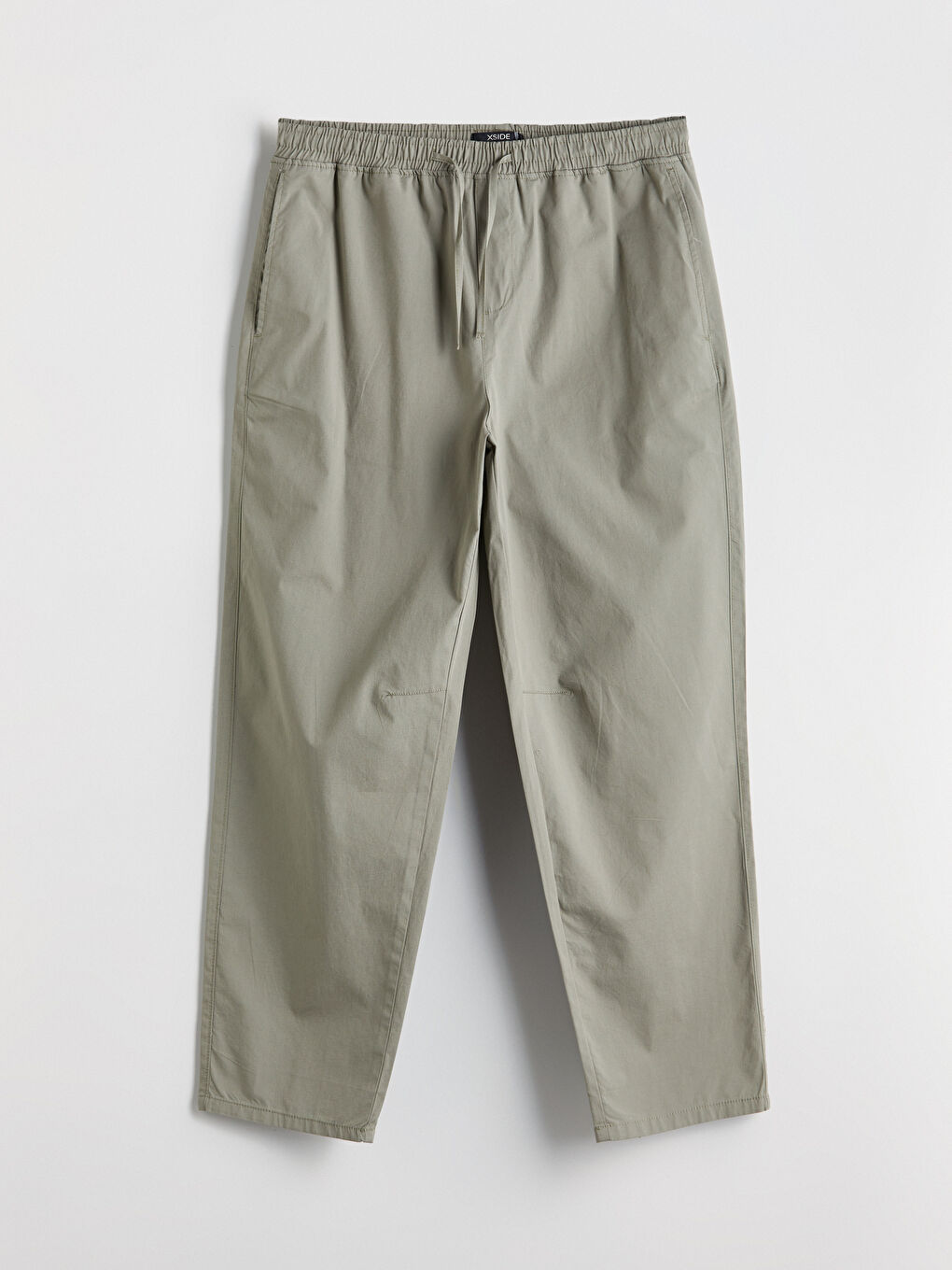 Standard Fit Poplin Men's Trousers -S5PJ09Z8-Z3Q