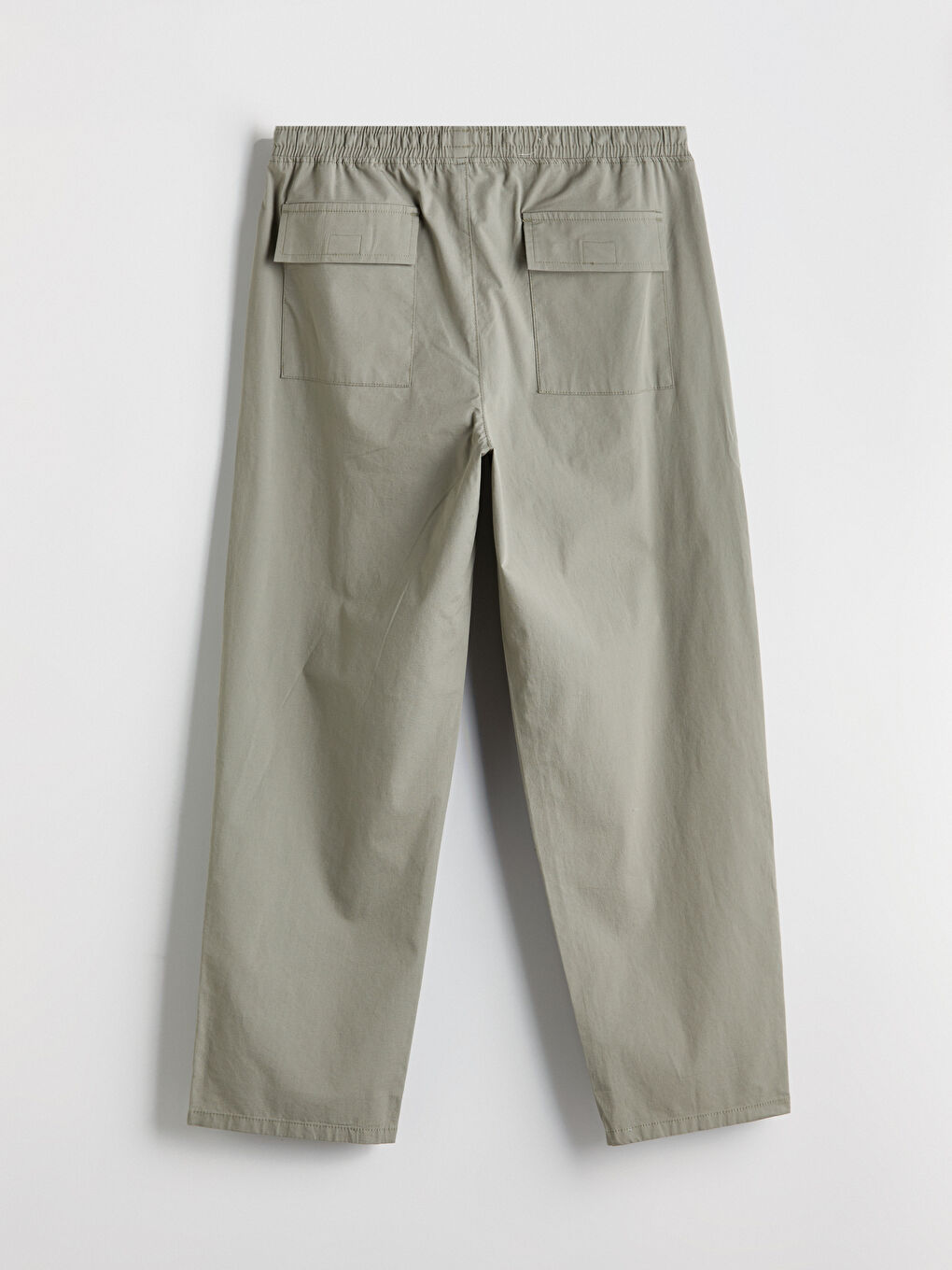 Standard Fit Poplin Men's Trousers -S5PJ09Z8-Z3Q