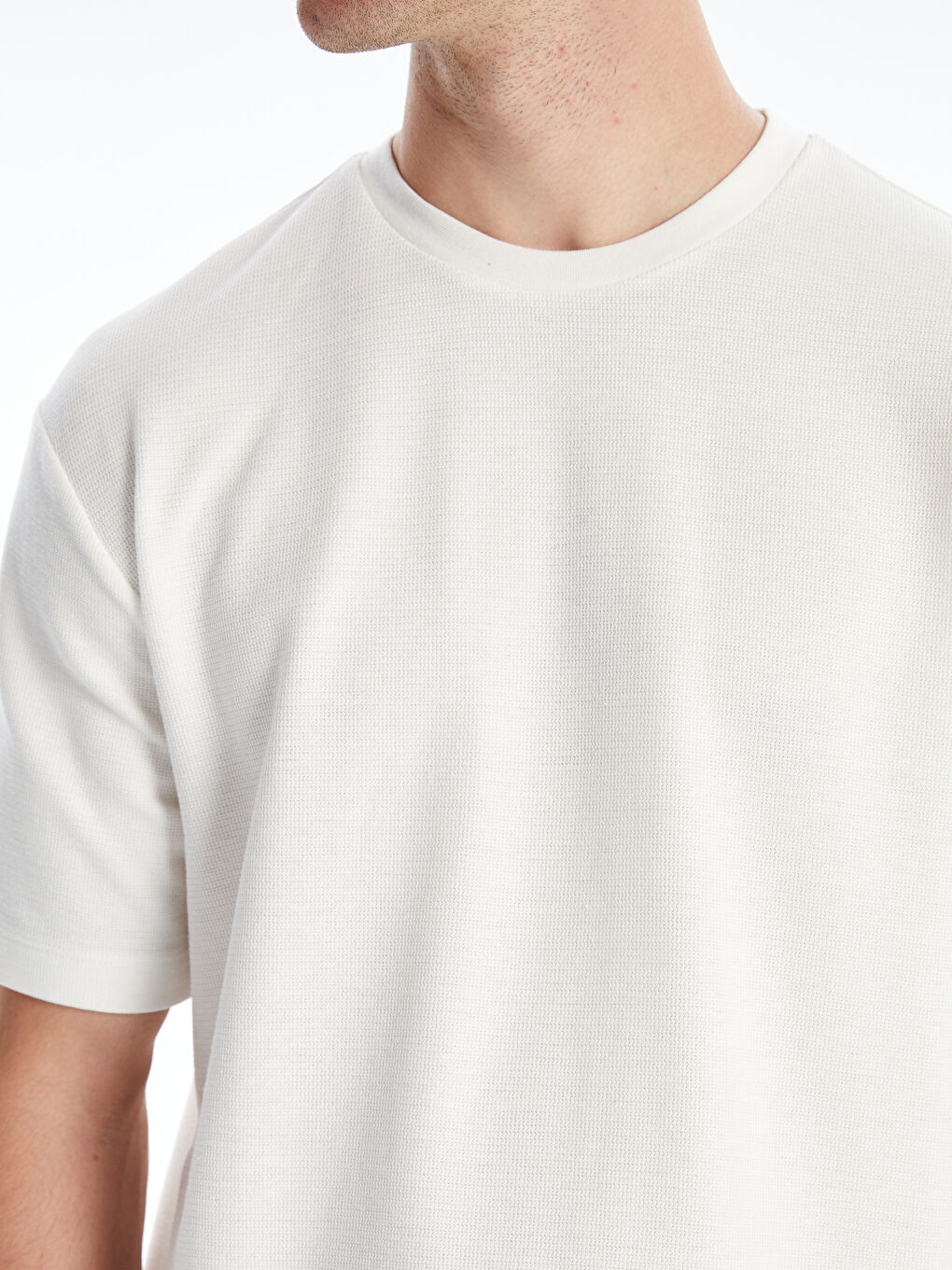 LCW Vision Crew Neck Short Sleeve Men's T-Shirt -S5PJ20Z8-R9J