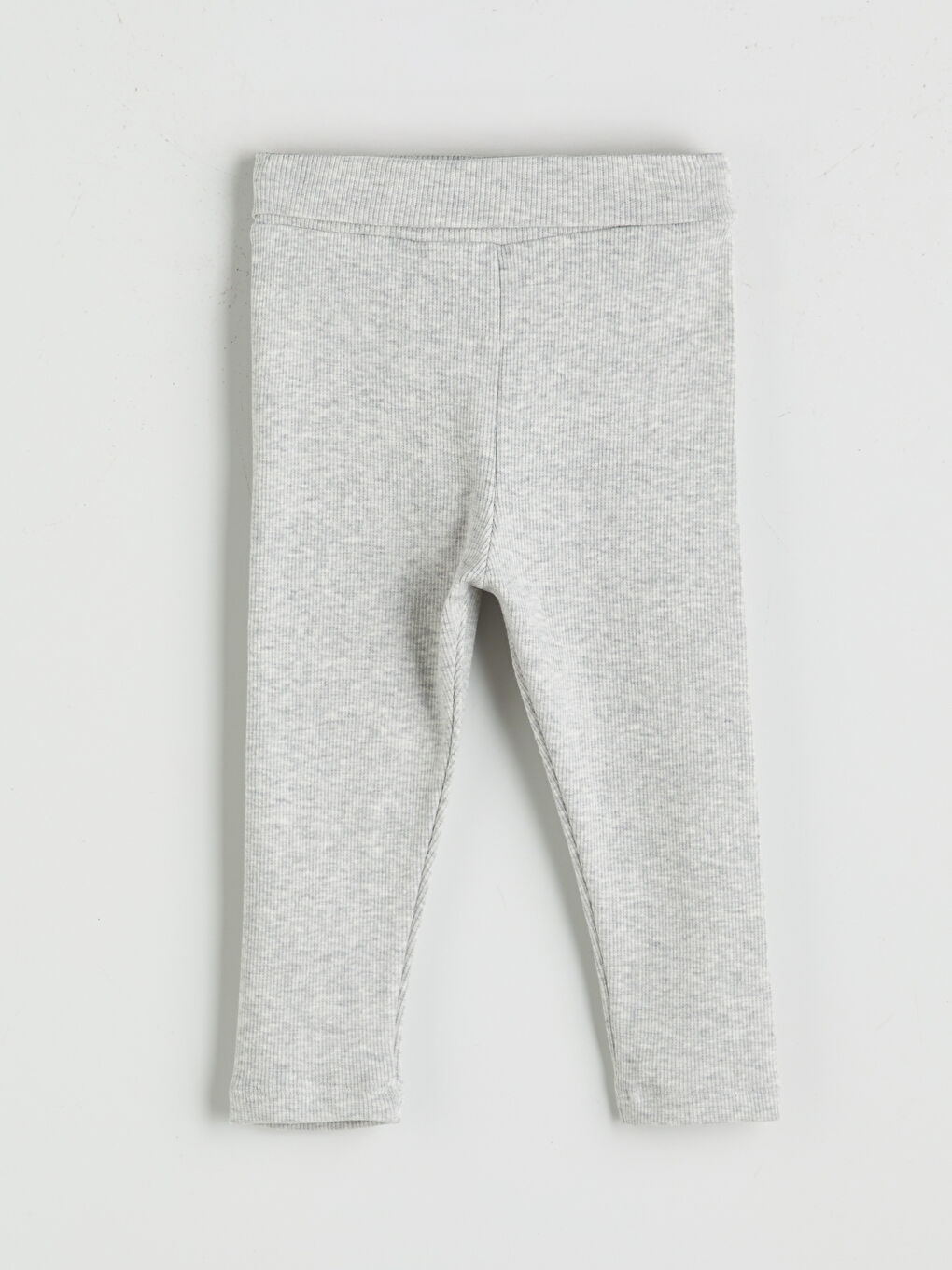 Gri Beli Lastikli Erkek Bebek Patikli Alt-1