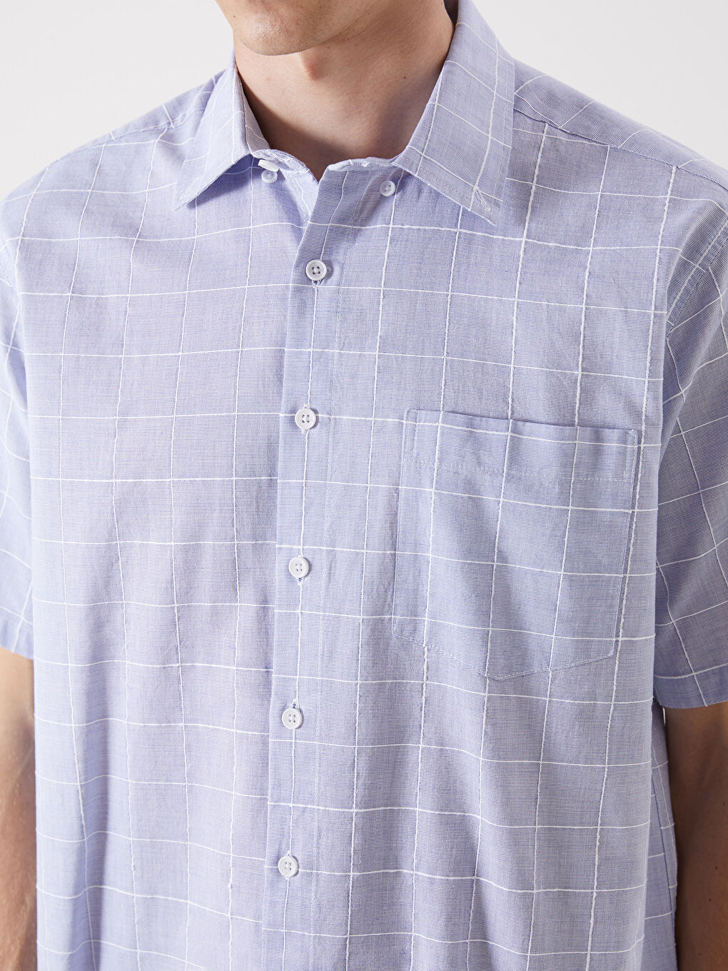 Man BLUE Shirt -S5PJ34Z8-P2V