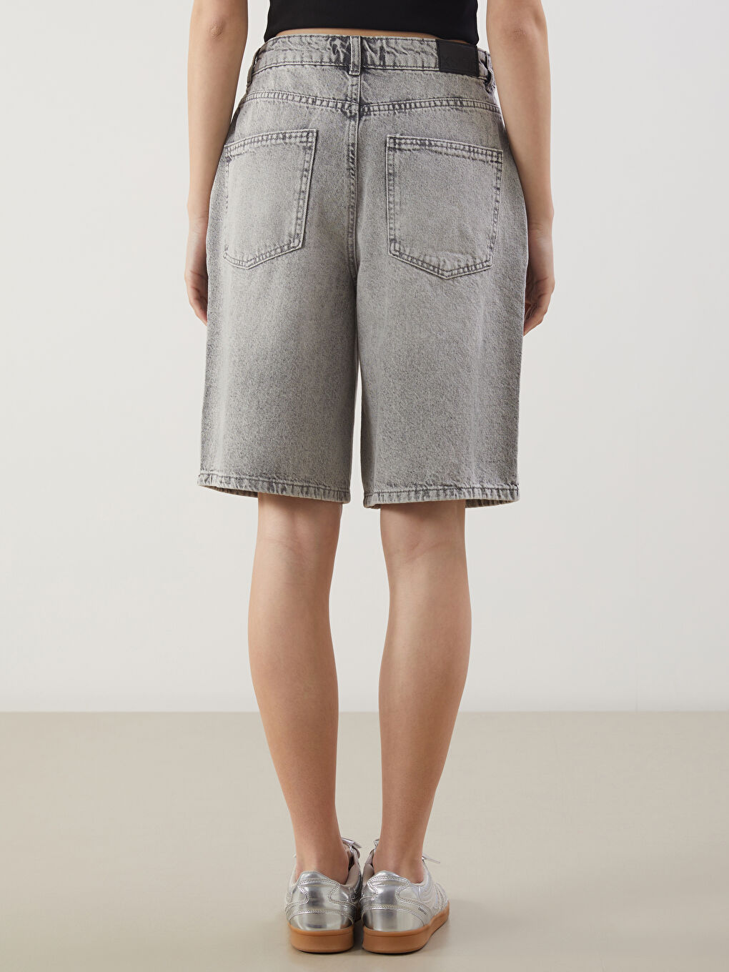 Bermuda Fit Women's Jean Shorts -S5PJ47Z8-CSW