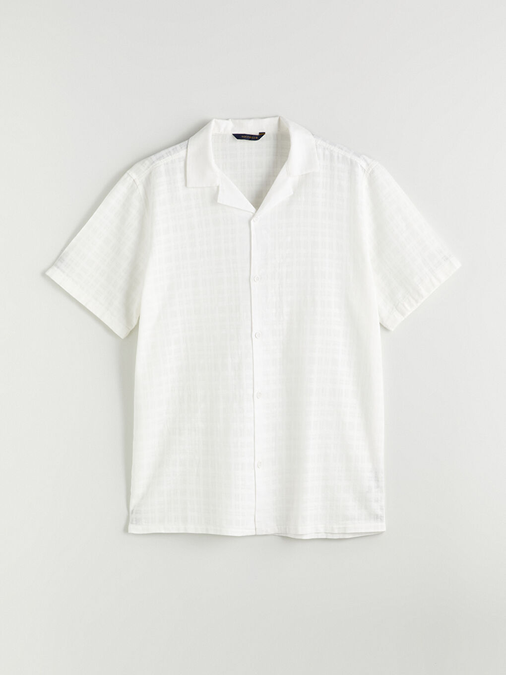 Regular Fit Resort Collar Short Sleeve Men's Shirt -S5PJ59Z8-R9J