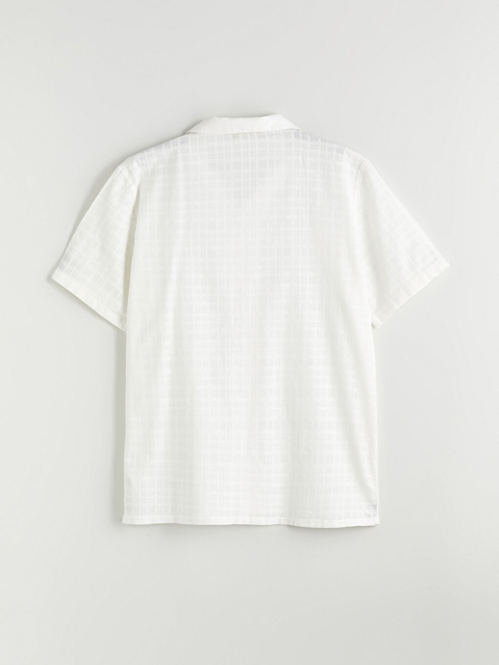 Regular Fit Resort Collar Short Sleeve Men's Shirt -S5PJ59Z8-R9J