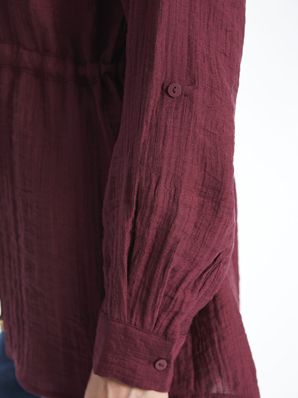 LCWAIKIKI Classic Woman RED Shirt Tunic -S5PJ72Z8-HRG