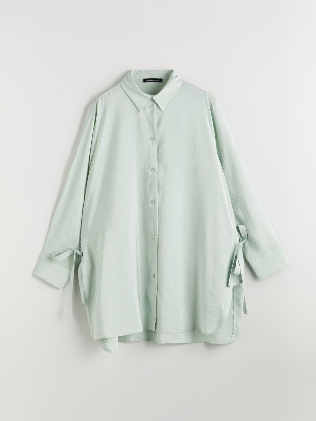 LCWAIKIKI Classic Woman GREEN Shirt Tunic -S5PJ75Z8-G4G