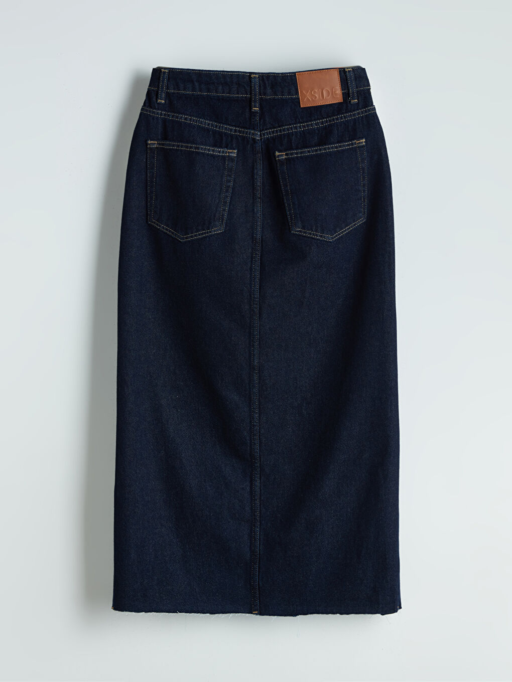 Woman BLUE Denim Skirt -S5PK07Z8-J0N