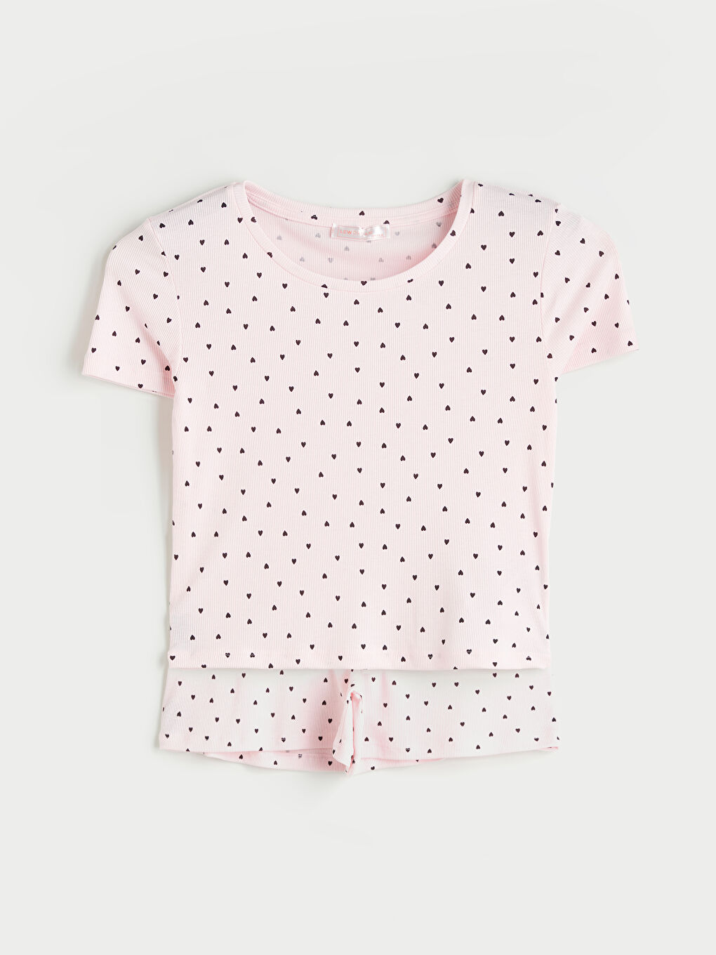 Woman PINK Shortie Pyjama Set -S5PK32Z8-LT4