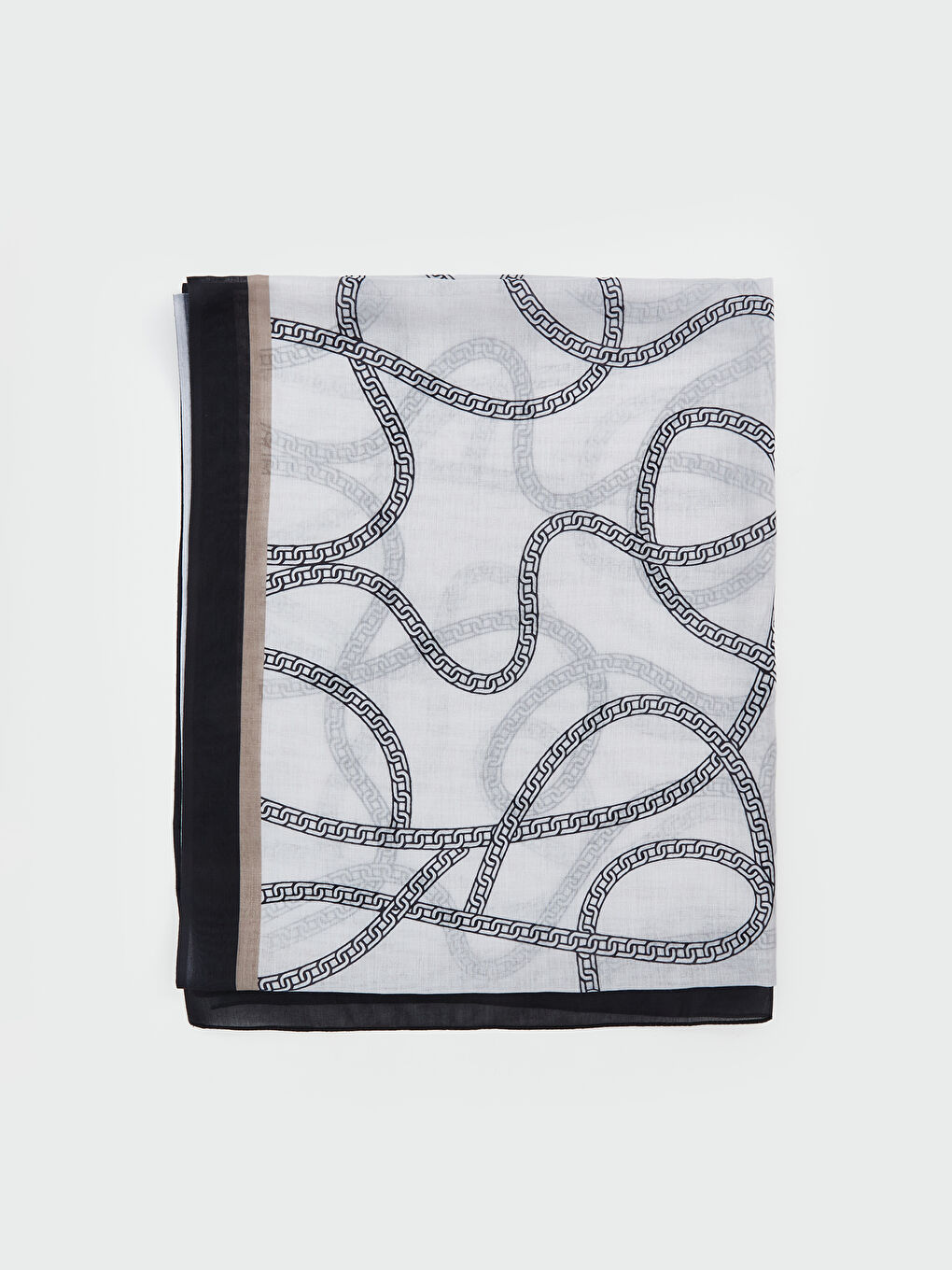 Patterned Women's Shawl -S5PK36Z8-LRA