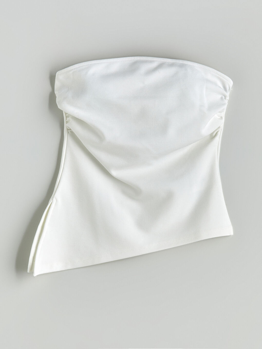 XSIDE Strapless Gathered Blouse -S5PK41Z8-Q6K