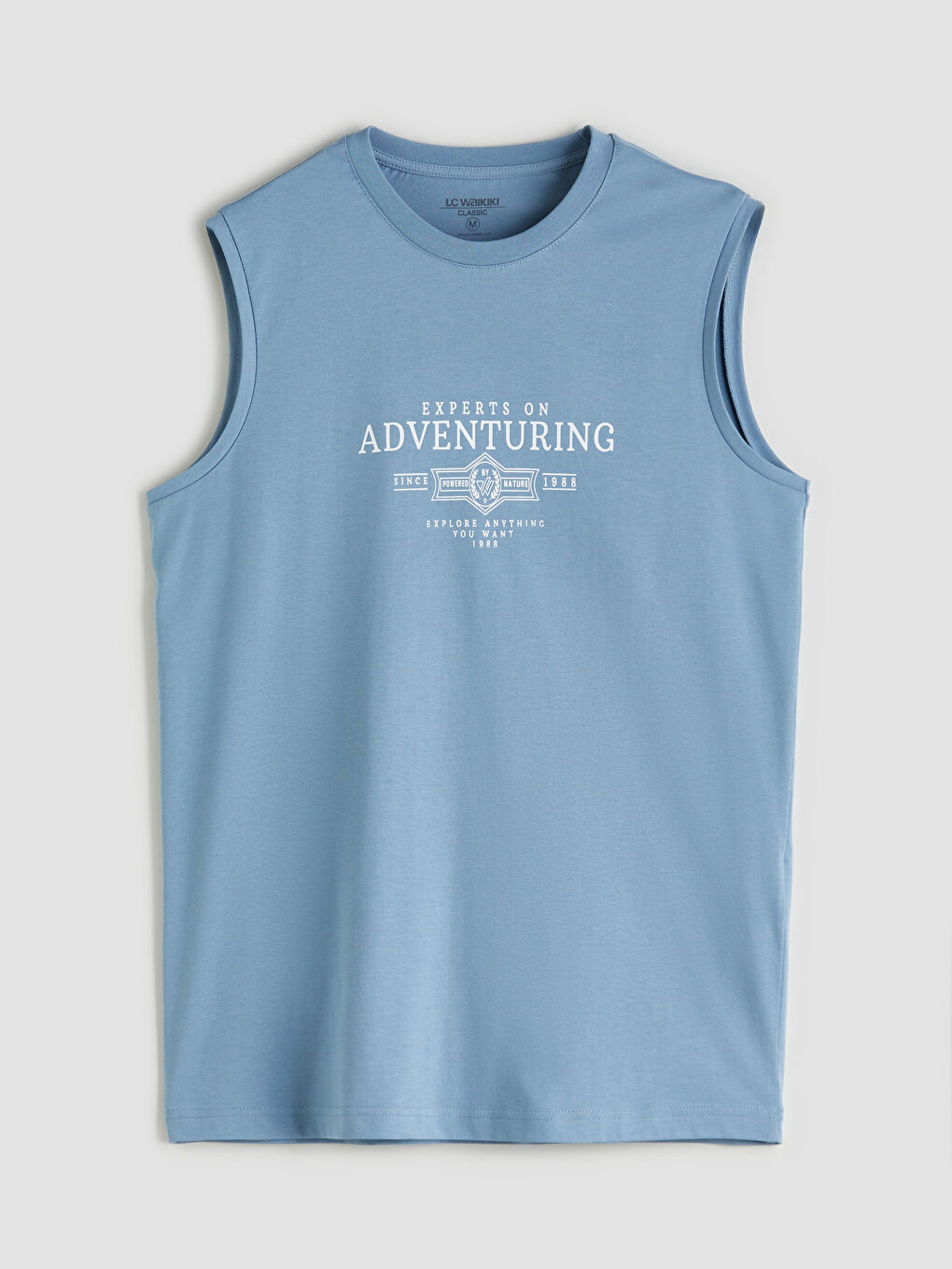 Чоловіча майка з круглим вирізом з принтом-4