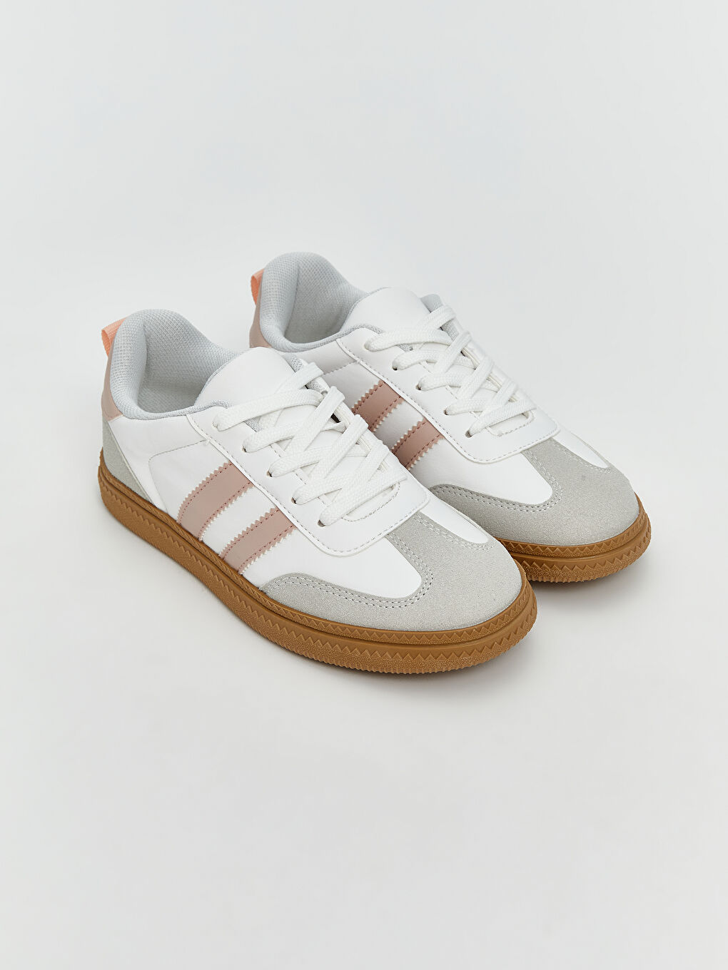 Suede Look Girls' Sneakers -S5PL12Z4-FDU