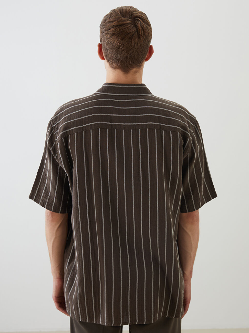 LCW Vision Man BROWN Shirt -S5PL13Z8-LEW