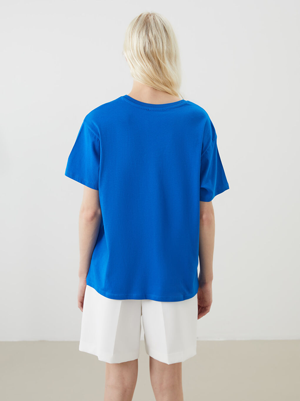 LCW Vision Crew Neck Printed Women's T-Shirt -S5PL31Z8-JUF