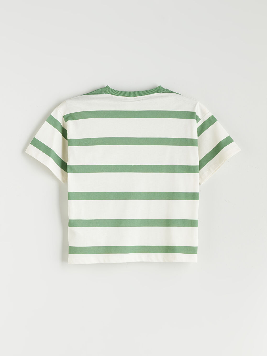 LCW Kids Crew Neck Striped Boys' T-Shirt -S5PL42Z1-LRR