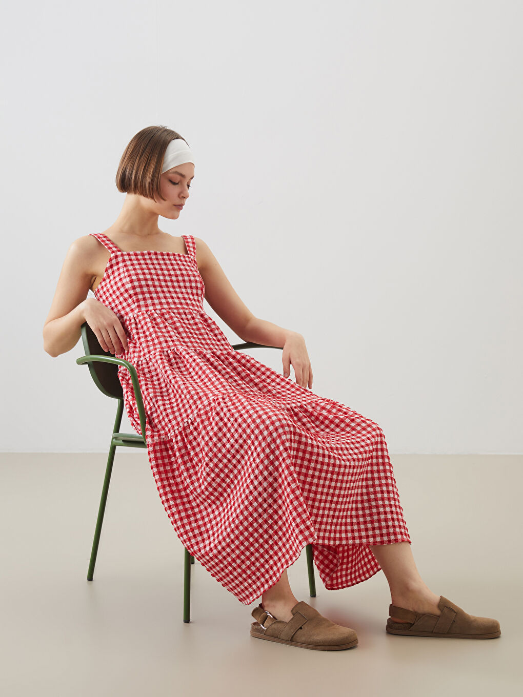 Woman RED Dress -S5PL54Z8-CRT