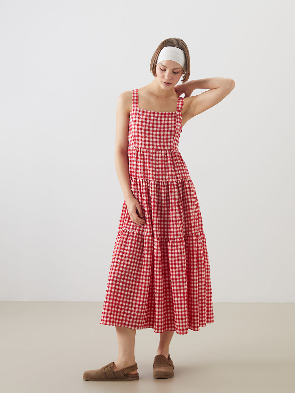 Woman RED Dress -S5PL54Z8-CRT