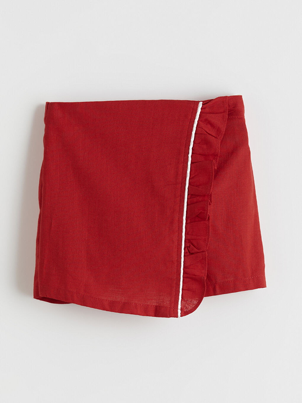 Bow Detail Baby Girl T-Shirt and Short Skirt Set-4