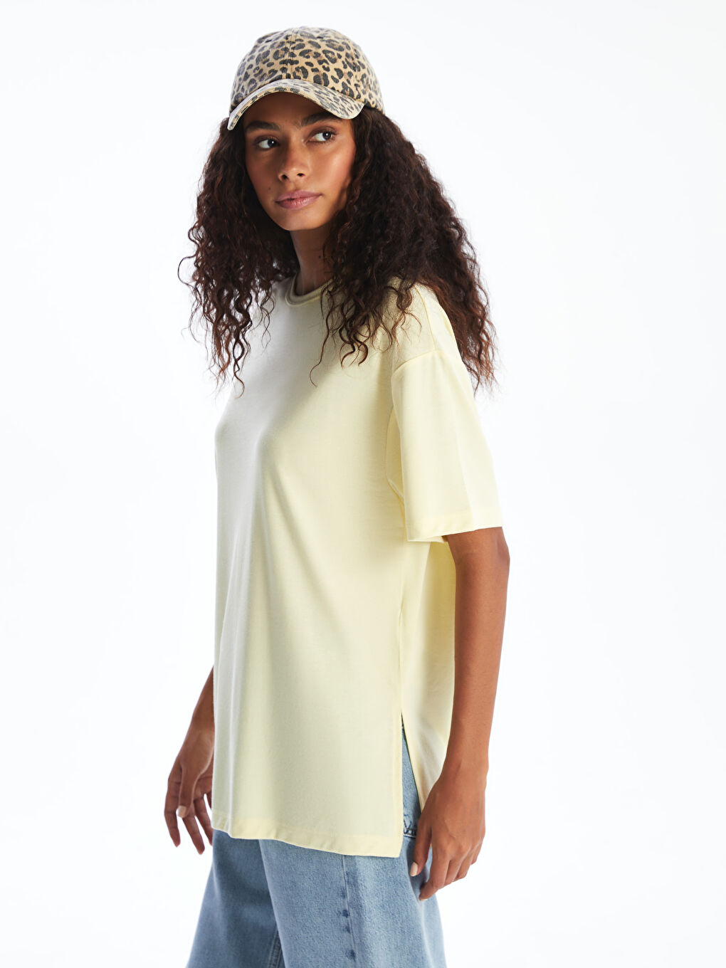 XSIDE ACTIVE Woman YELLOW Sports T-Shirt -S5PL79Z8-ETY