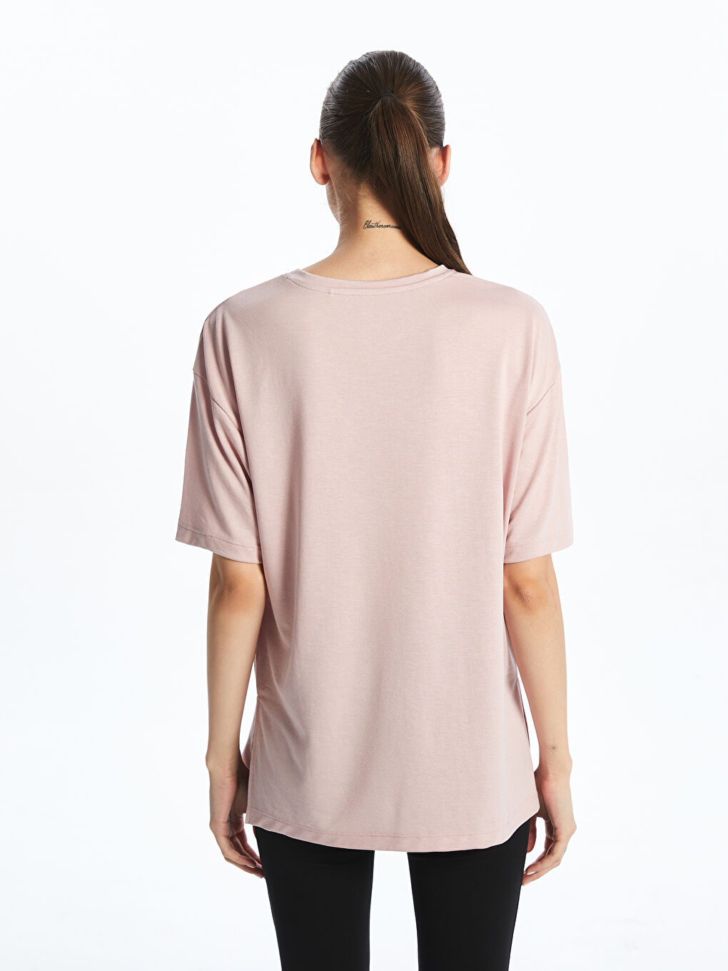 Woman PINK Sports T-Shirt -S5PL79Z8-JVA