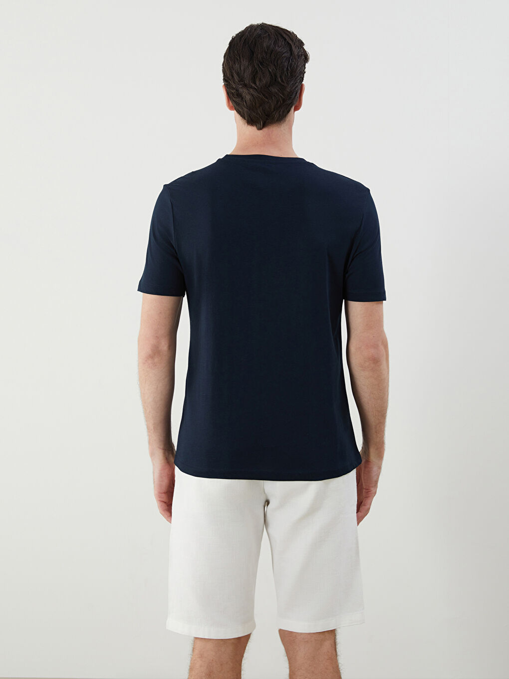Crew Neck Printed Jersey Men's T-Shirt -S5PL81Z8-RFH